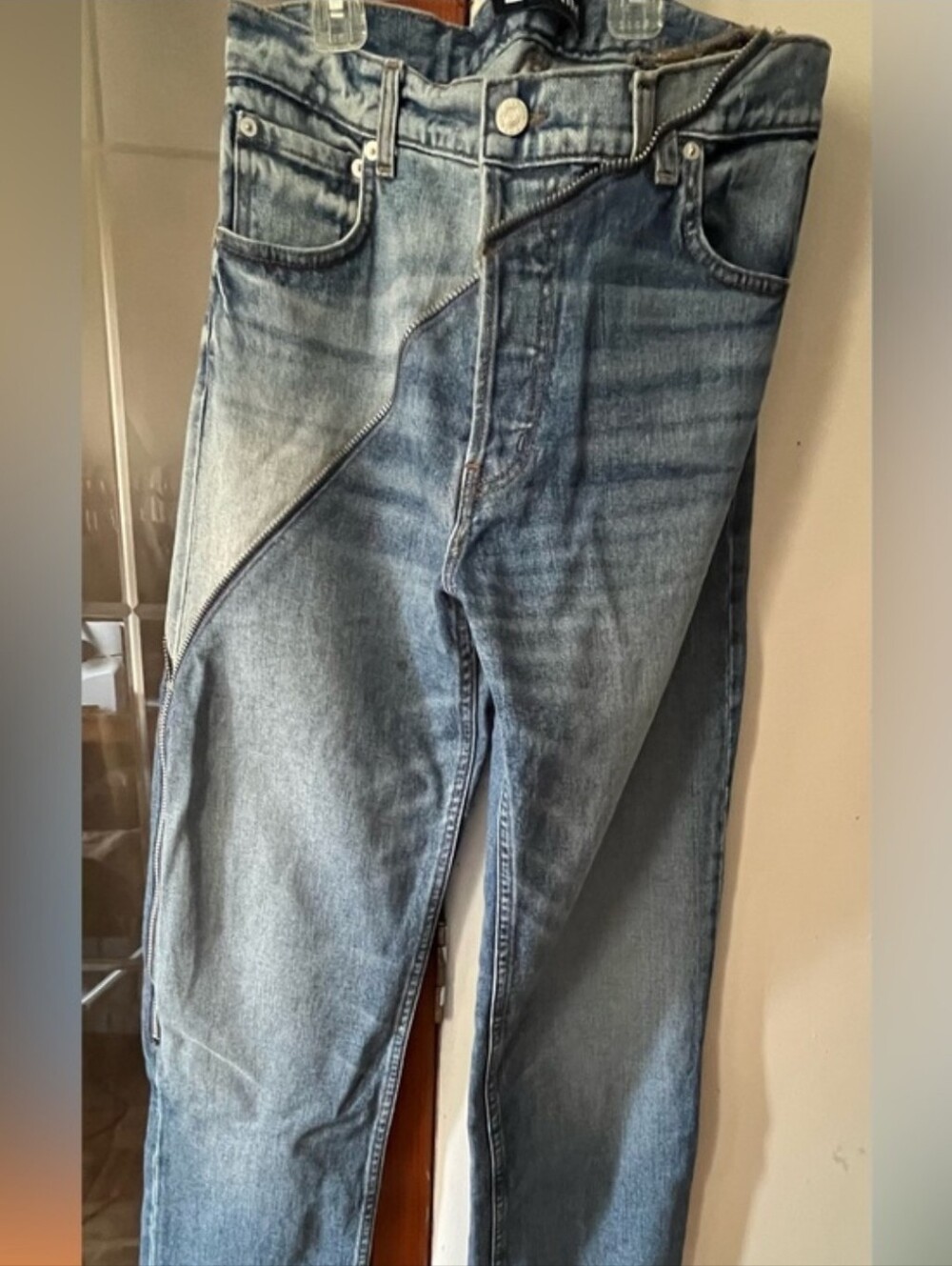 EB DENIM Gemini Zipper Jeans 26 EUC - Picture 9 of 9